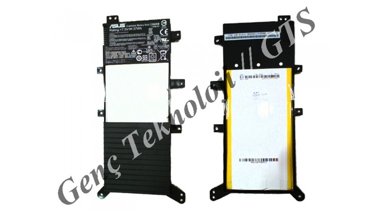 Asus A555 C21N1408 7.6V-4.775A 4775mAh Orijinal Batarya Pil