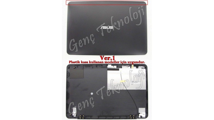 Asus 13N0-R7A0231 LCD Cover Ekran Kasası - Ver.1 - Orijinal