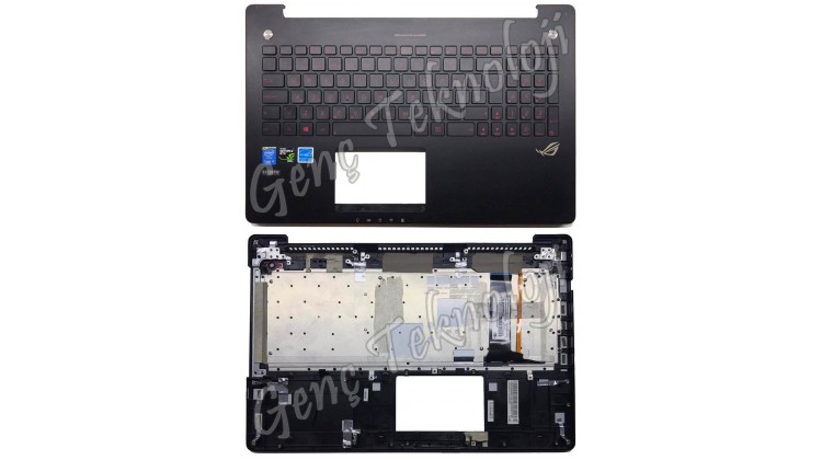Asus G550JV, G550JA Üst Kasa Klavye Kasası - Orijinal
