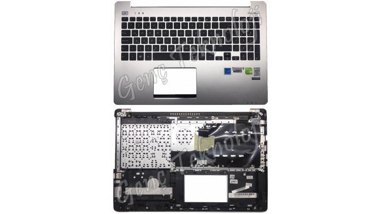 Asus S551CA, S551L Üst Kasa Klavye Kasası - Orijinal Asus S551CA, S551L Üst Kasa Klavye Kasası - Orijinal