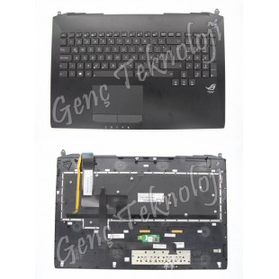 Asus G750J, G750JW, G750JH, G750JM Üst Klavye Kasası Top Case - Orijinal