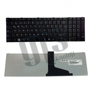 Toshiba Satellite C850 Klavye - Türkçe Siyah