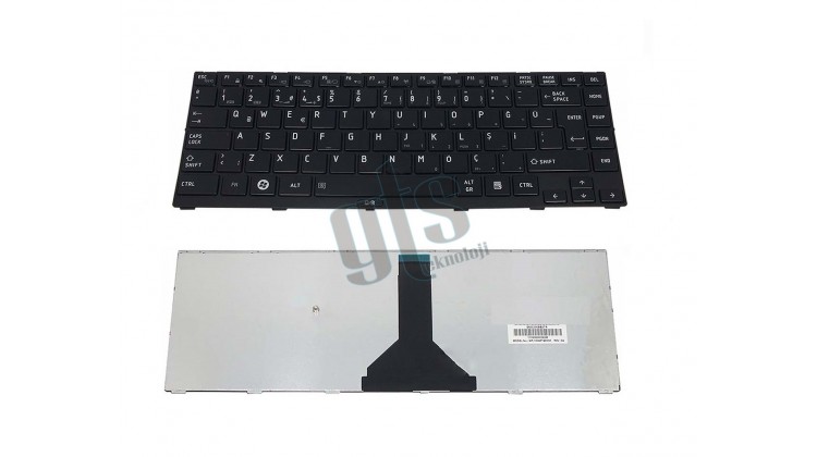 Toshiba Satellite R800 Klavye - Türkçe Siyah