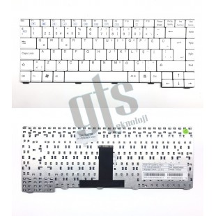 Asus F80CR Klavye - Türkçe Beyaz