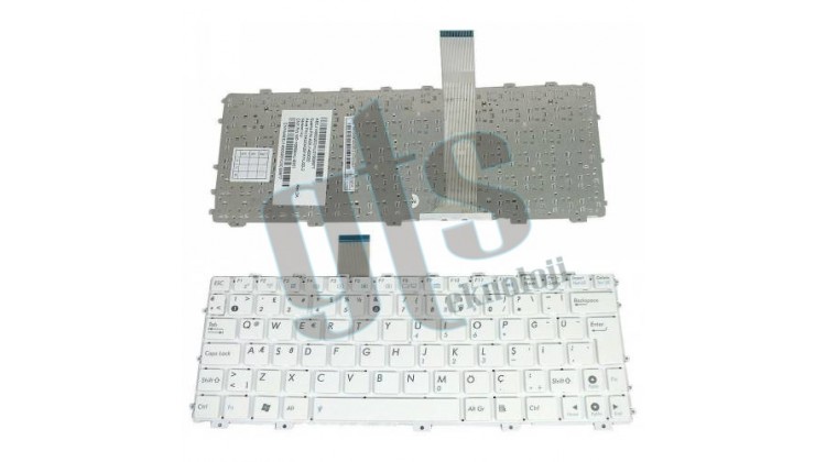 Asus Eee Pc MP-10B63US-920 Klavye - Türkçe Beyaz