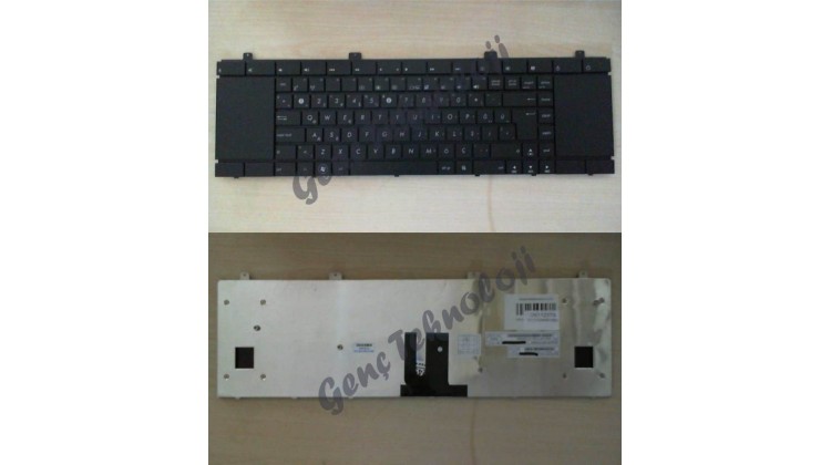 Asus NX90JN Klavye - Türkçe Siyah