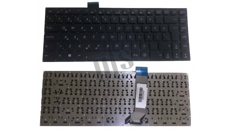 Asus S400CA Klavye - Türkçe Siyah