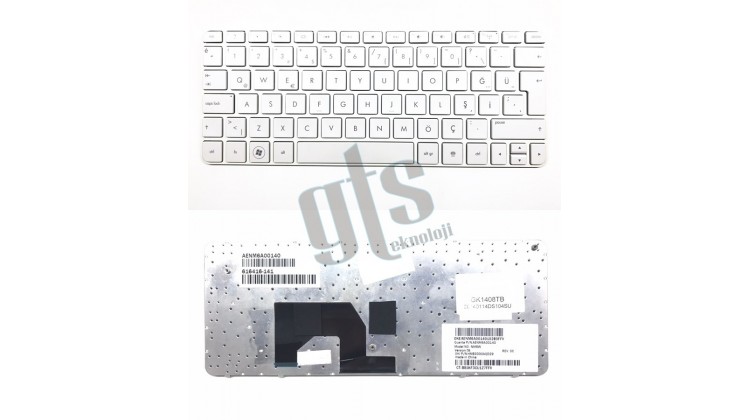 HP Compaq 2102 N450 Klavye - Türkçe Beyaz HP Compaq 2102 N450 Klavye - Türkçe Beyaz