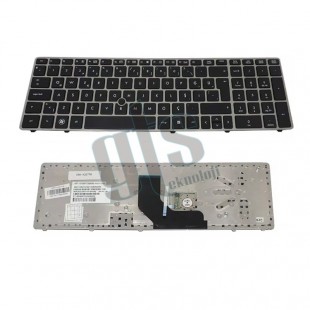 HP EliteBook 8560P Klavye - Türkçe Siyah