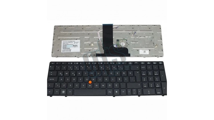 HP EliteBook 8560W Klavye - Türkçe Siyah HP EliteBook 8560W Klavye - Türkçe Siyah