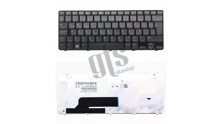 Dell inspiron 101C Klavye - Türkçe Siyah Dell inspiron 101C Klavye - Türkçe Siyah