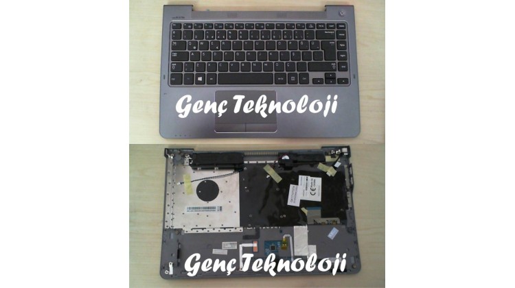 Samsung NP-530U4B Klavye - Türkçe Siyah - Üst Kasa
