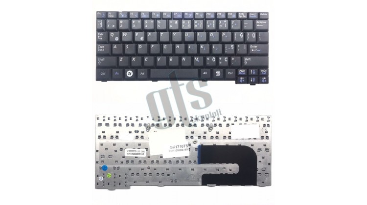 Samsung NP-N108 Klavye - Türkçe Siyah