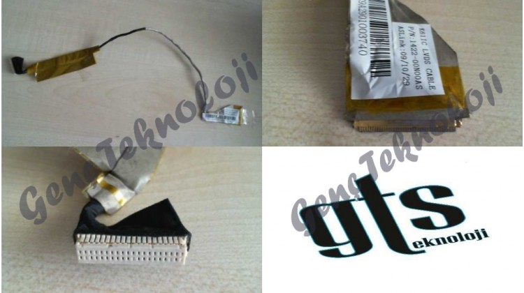 Asus K61, K61I, K61IC Lvds Led Data Flex Kablo - Çıkma-Orijinal