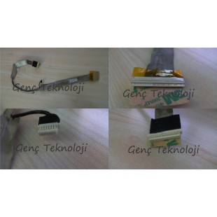 Toshiba Satellite A350, A350D Lvds Led Data Flex Kablo Tip.1 - Sıfır