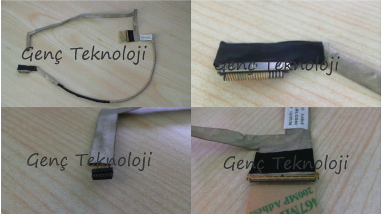 Toshiba Satellite L750, L750D Lvds Led Data Flex Kablo - Sıfır Toshiba Satellite L750, L750D Lvds Led Data Flex Kablo - Sıfır