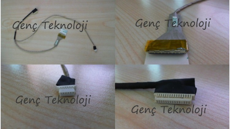 Toshiba Satellite L630, L635, L635D Lvds Led Data Flex Kablo - Sıfır Toshiba Satellite L630, L635, L635D Lvds Led Data Flex Kablo - Sıfır