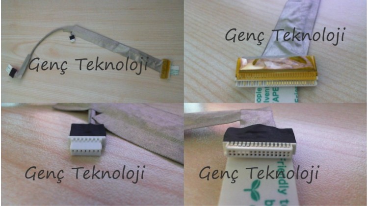 Toshiba Satellite A200, A205, A215 Lvds Led Data Flex Kablo - Sıfır Toshiba Satellite A200, A205, A215 Lvds Led Data Flex Kablo - Sıfır