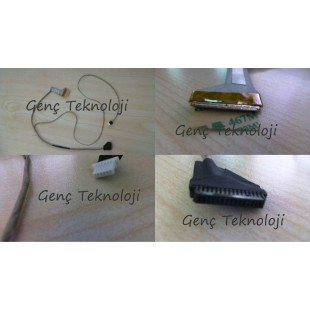 Toshiba Satellite C650, C650D Lvds Led Data Flex Kablo - Sıfır