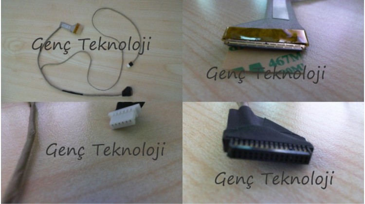 Toshiba Satellite C650, C650D Lvds Led Data Flex Kablo - Sıfır Toshiba Satellite C650, C650D Lvds Led Data Flex Kablo - Sıfır