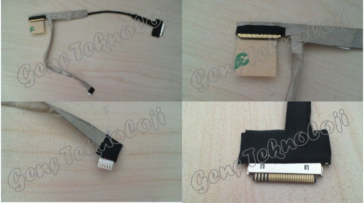 Acer AspireOne 10.1inch D257, D270 Lvds Led Data Flex Kablo - Sıfır