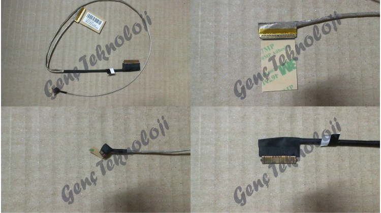 Hp Pavilion 15-K, 15-P, 15-V, 15Z-P Lvds Led Data Flex Kablo - Sıfır