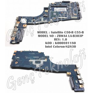 Toshiba Satellite C50-B C55-B Anakart - ZBWAA LA-B303P Anakart