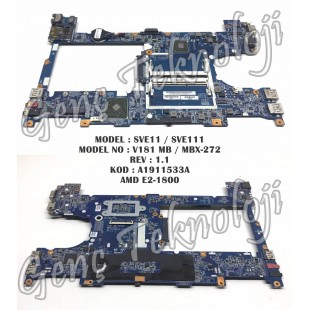 Sony SVE11 SVE111 Anakart - V181 MB MBX-272 A1911533A Anakart