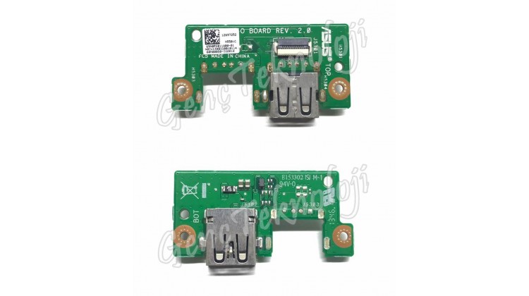 Asus X550WE, X550Z, X550ZA USB IO Board - Rev. 2.0 - Orijinal