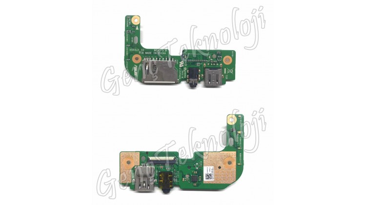 Asus X555UQ, X555YA, X555YI USB IO Board Tip 2 - Rev. 3.0 - Orijinal