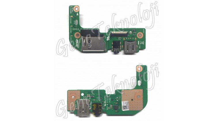 Asus X555UQ, X555YA, X555YI USB IO Board Tip 1 - Rev. 2.0 - Orijinal