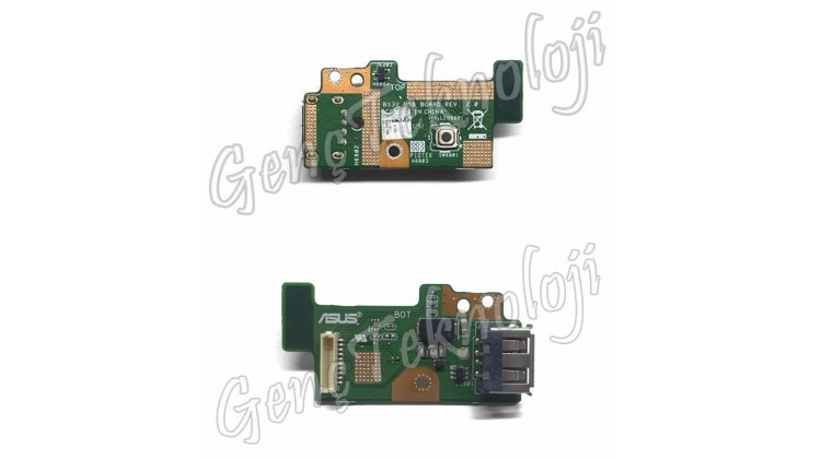 Asus B53A, B53E, B53F USB Board - Rev. 2.0 - Orijinal