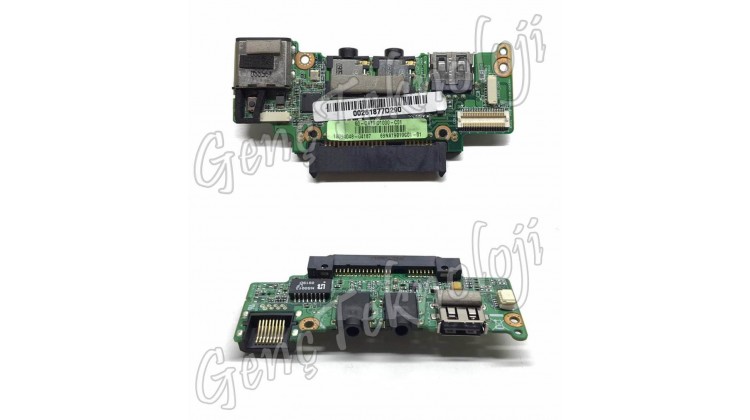 Asus 1008P, 1008PB Audio LAN USB IO Board - Rev. 1.2G - Orijinal